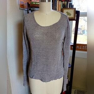 Cotelac Linen Knit Top